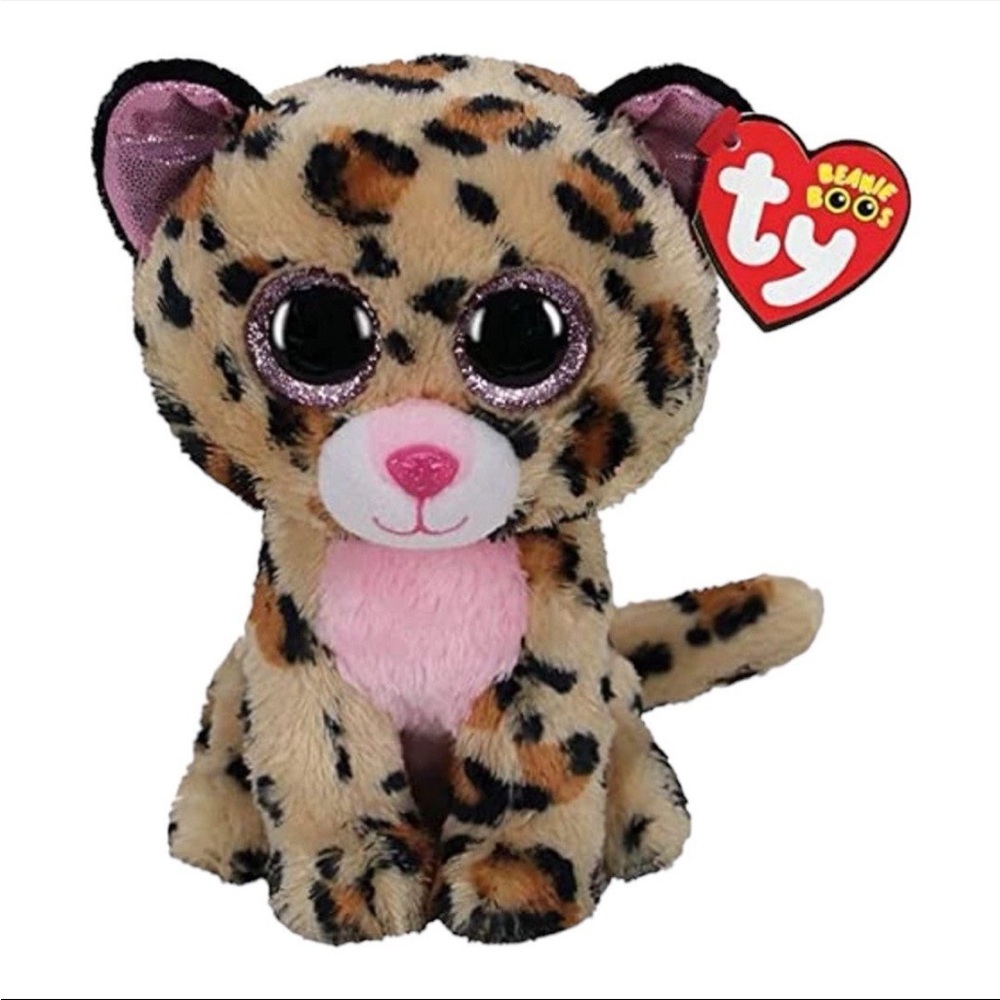 Ty Beanie Boos Leopard Plush